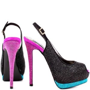 SM multi-color-purple-blue-black-masqraid-